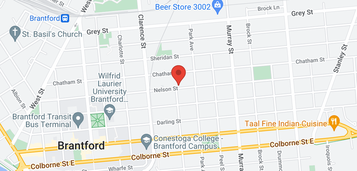 map of 162 NELSON Street